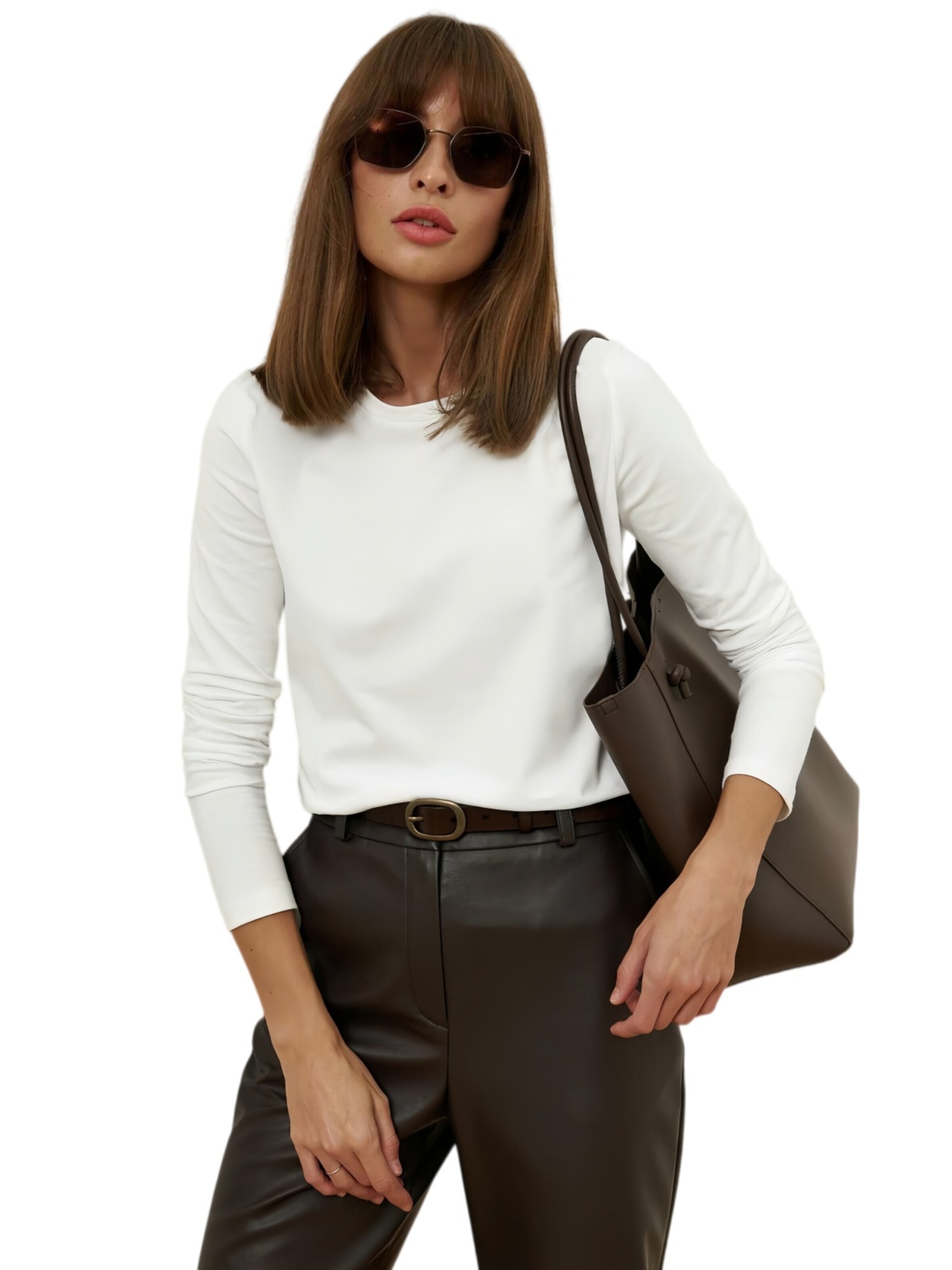Yesfashion Shirt in S in White, Item view