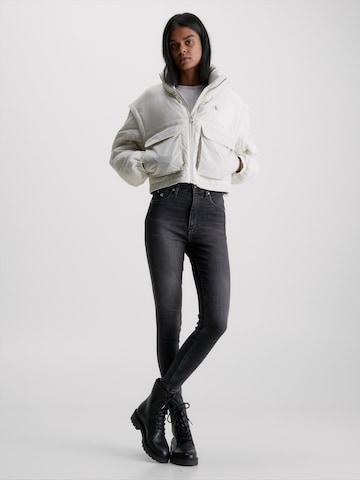 Calvin Klein Jeans Skinny Kavbojke | črna barva
