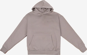 Dropsize Sweatshirt 'EMBO' in Grey: front
