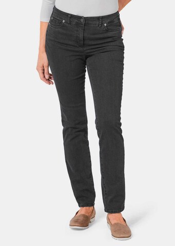 Goldner Skinny Jeans in Grey: front