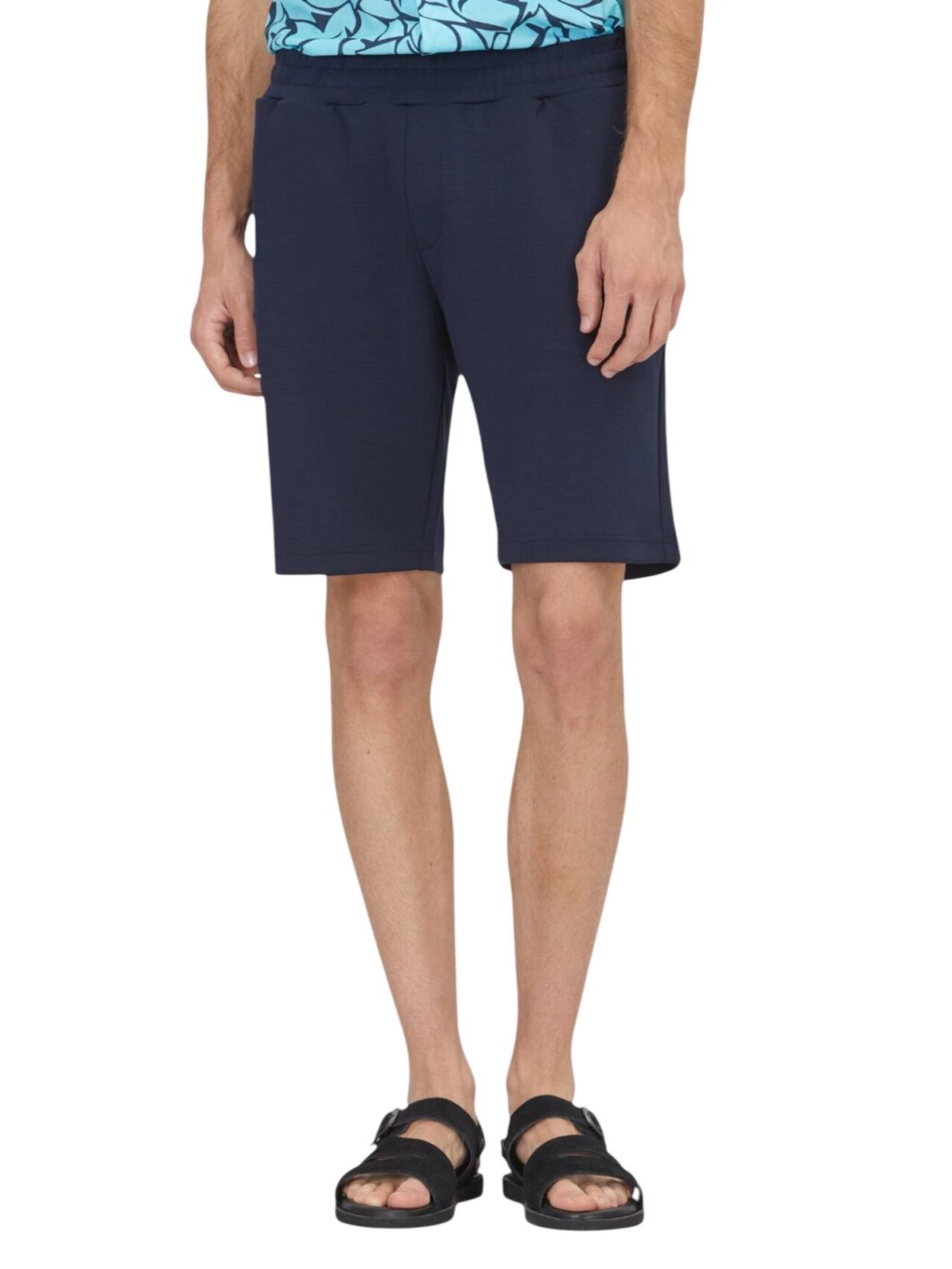 Ramsey Regular Broek in Blauw: voorkant