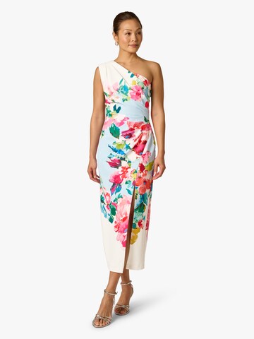 Adrianna Papell Jurk 'Petite One Shoulder Border Dress' in Gemengde kleuren: voorkant