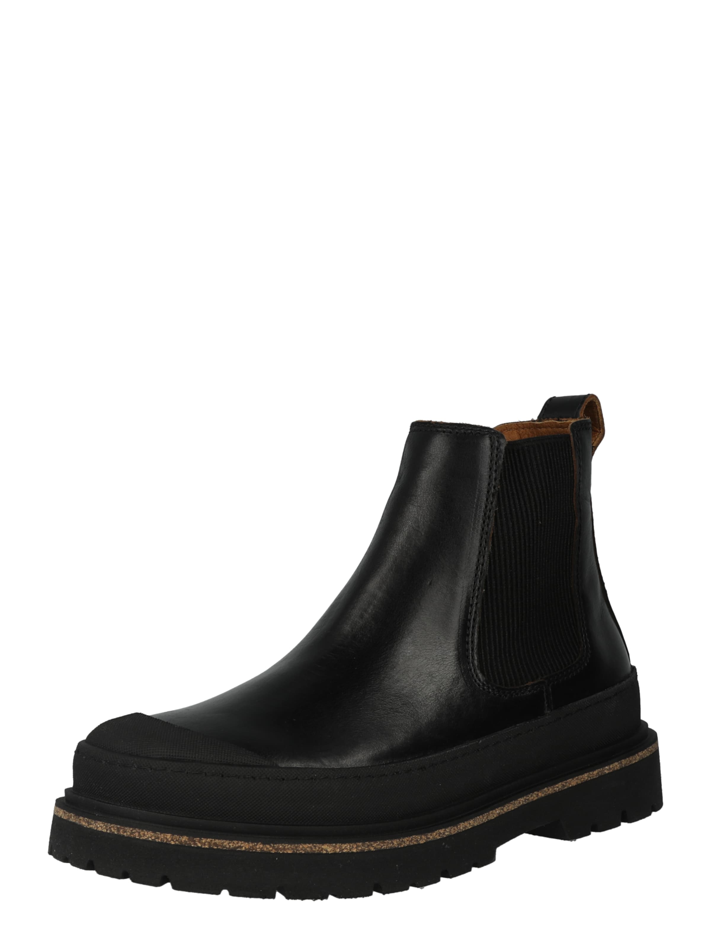 BIRKENSTOCK Chelsea boots 'LEOI' i svart: framsida