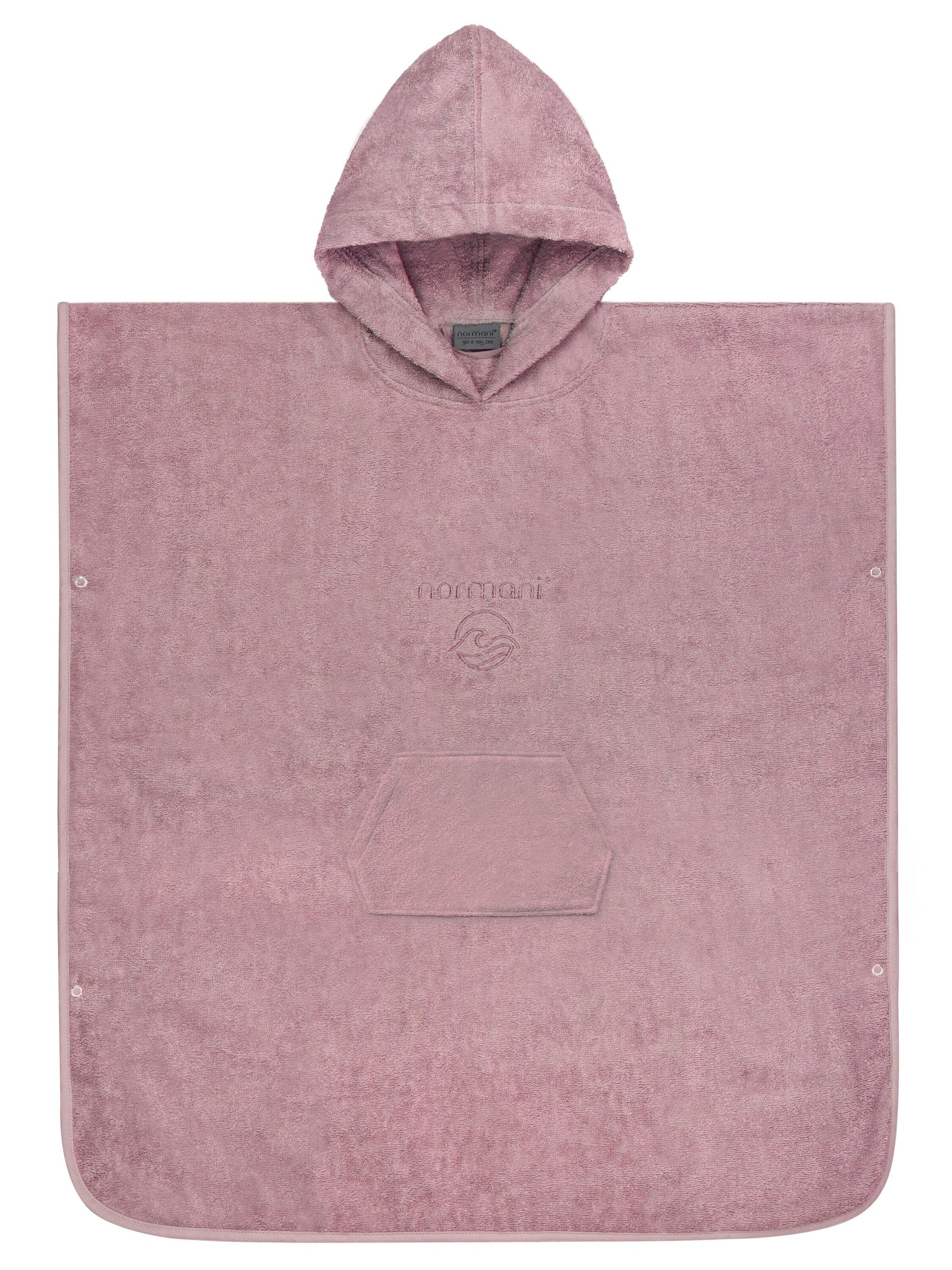 normani Badeponcho 'Sitra' in Pink: Vorderseite