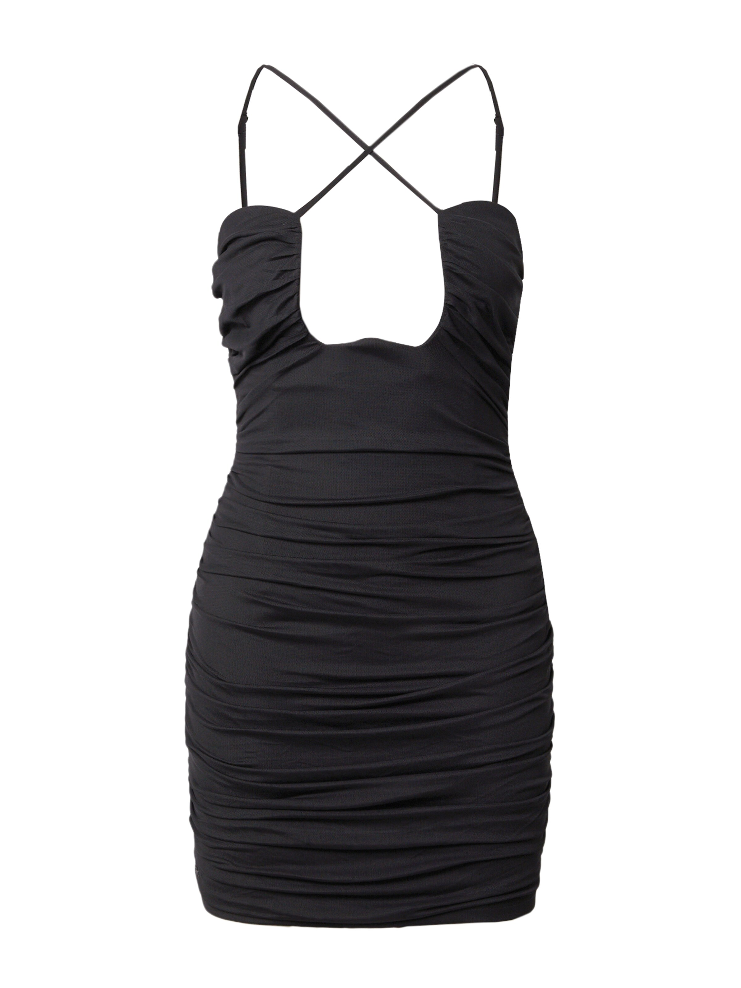 Misspap Φόρεμα σε μαύρο: μπροστά