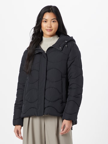 GERRY WEBER Winter Jacket in Black: front