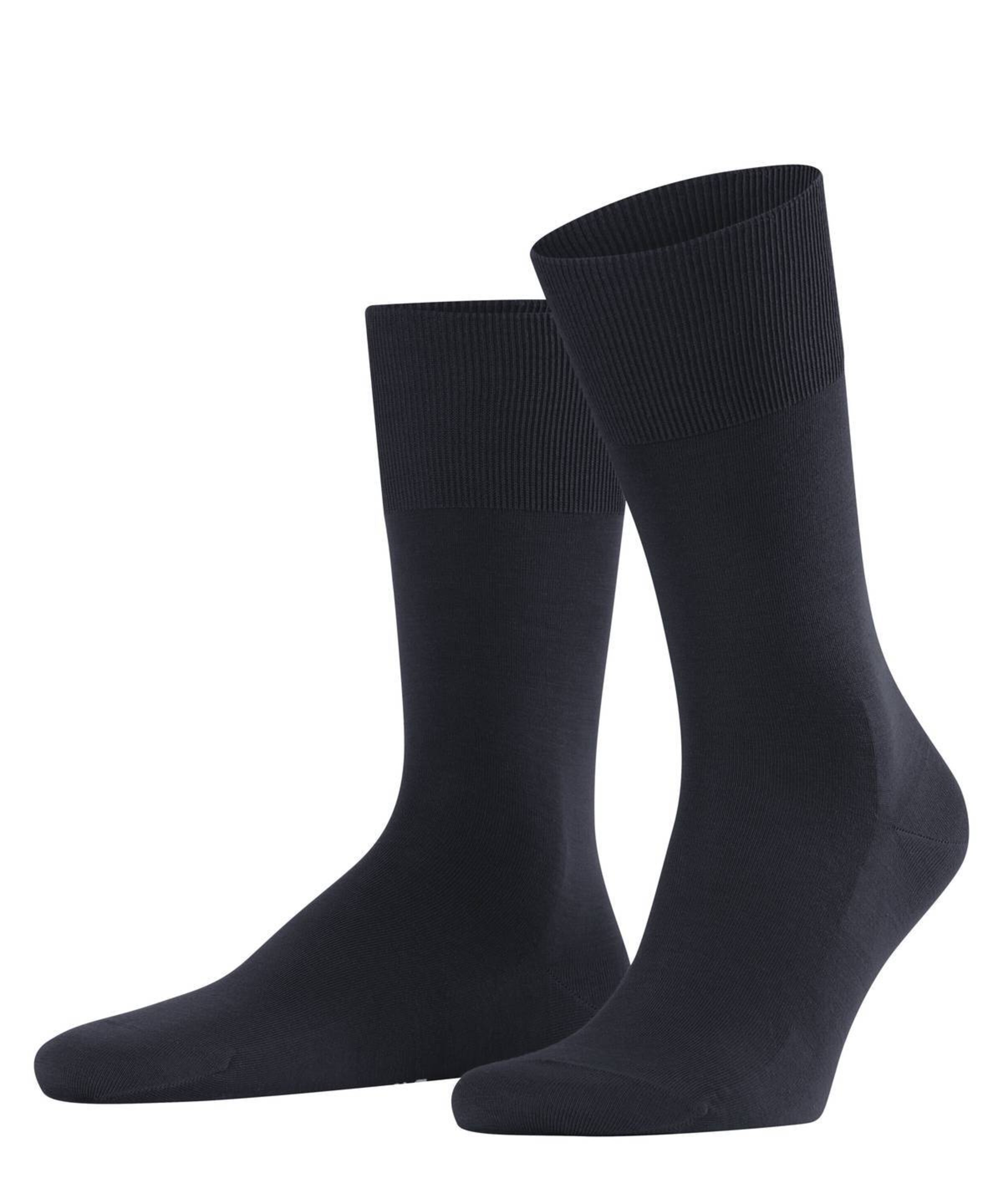 FALKE Socks 'ClimaWool' in Blue: front