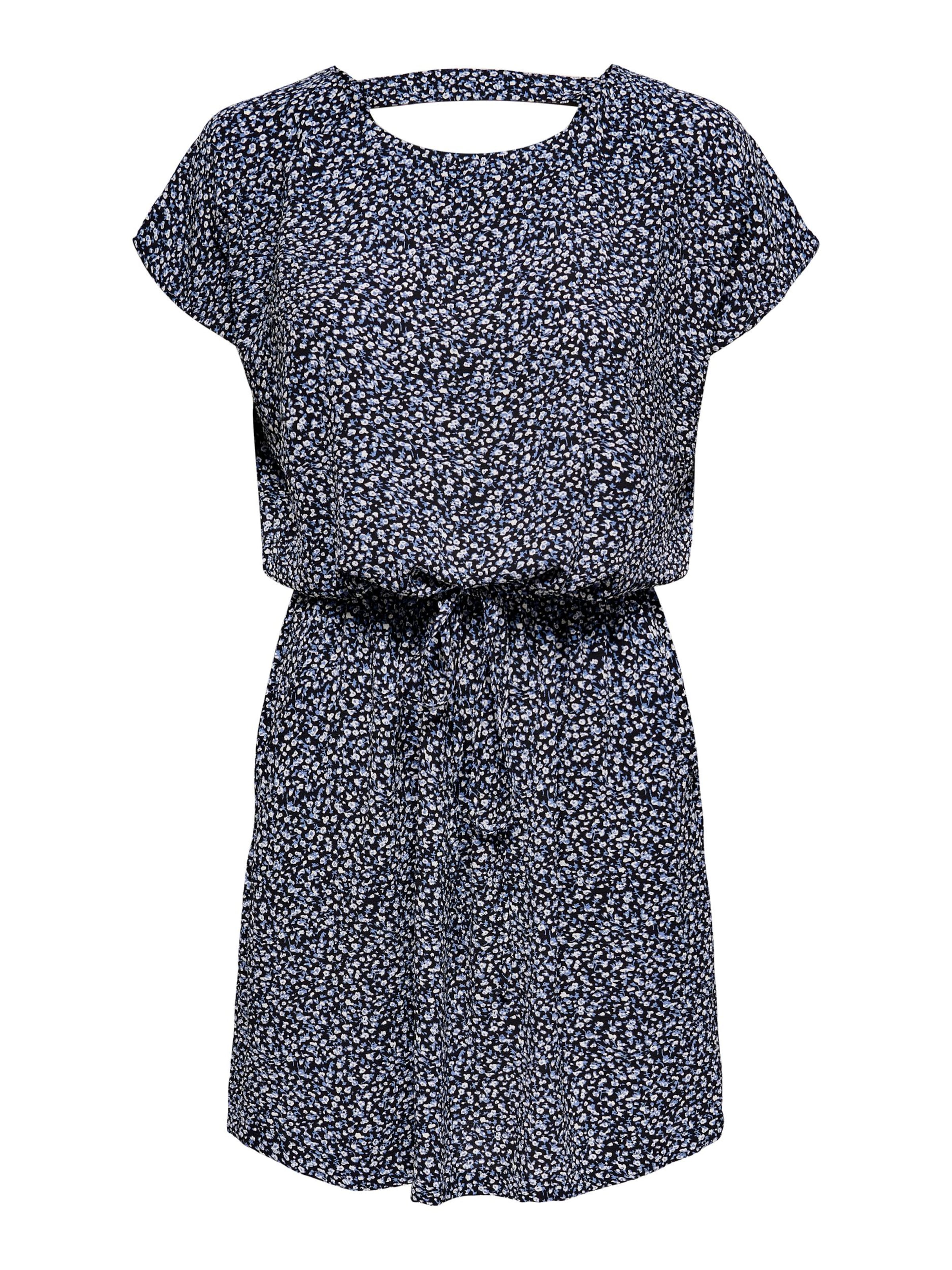 Frauen Kleider ONLY Kleid 'Marianna Myrina' in Navy, Hellblau - YI30108 Frauen Kleider ONLY Kleid 'Marianna Myrina' in Navy, Hellblau - YI30108