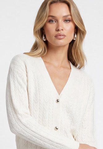 faina - Casaco de malha 'Festive' em branco