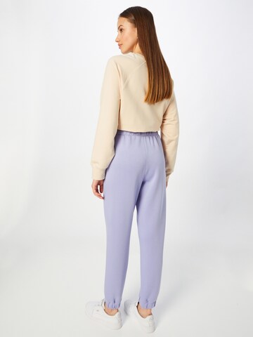 MSCH COPENHAGEN Tapered Broek 'Ima' in Lila