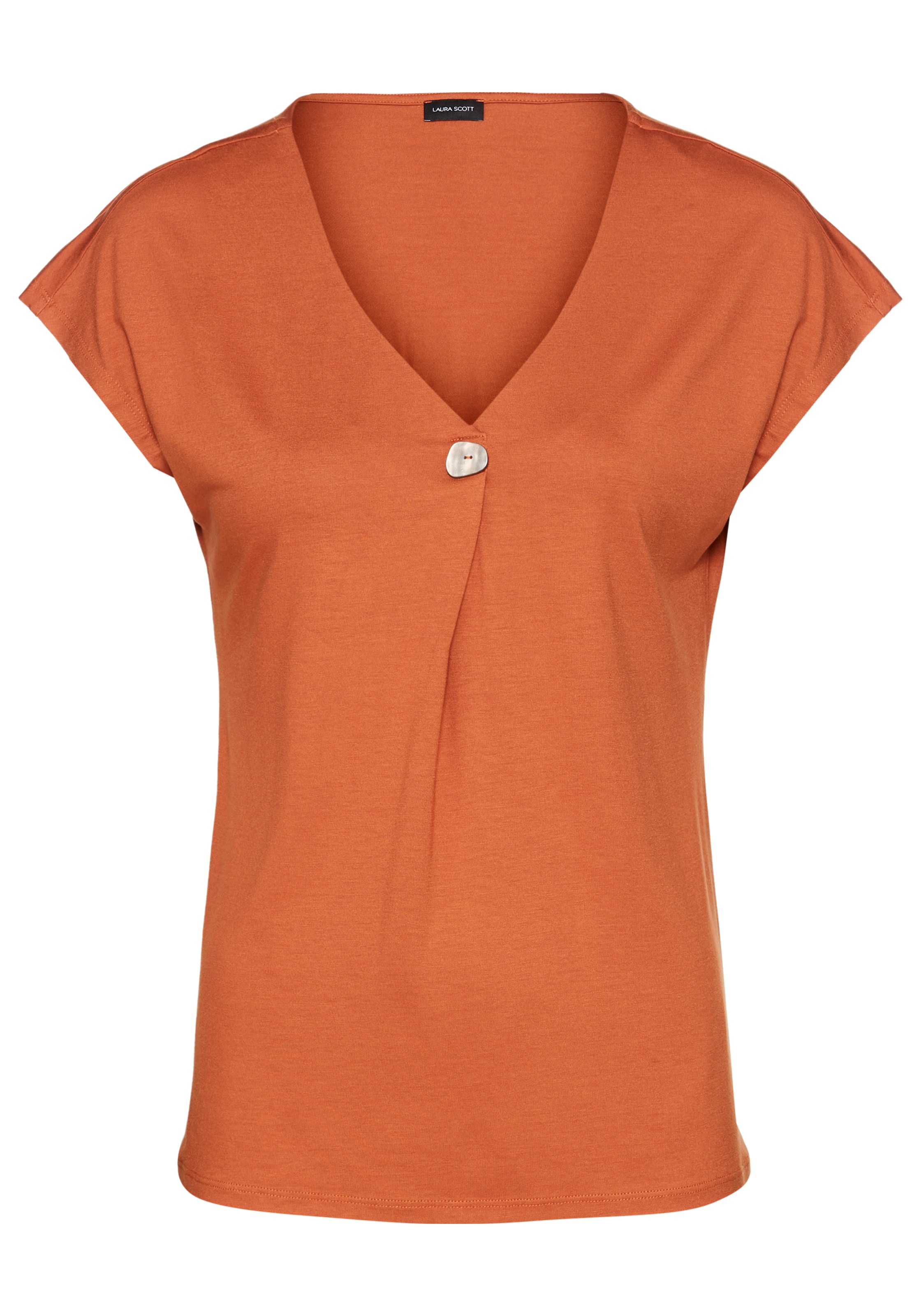 LAURA SCOTT Shirt in Orange: front