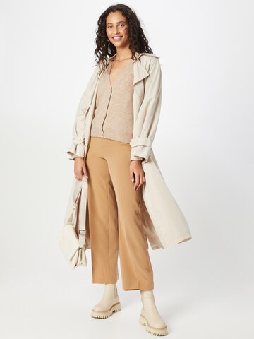 QS Strickjacke in Beige