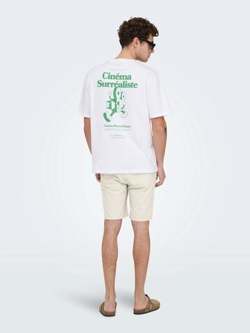 Only & Sons Слим Брюки-чинос 'ONSREID' в Серый