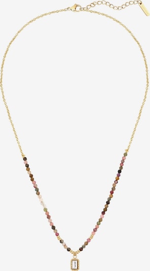 Eastside Kette in braun / goldgelb / gold / naturweiß, Produktansicht