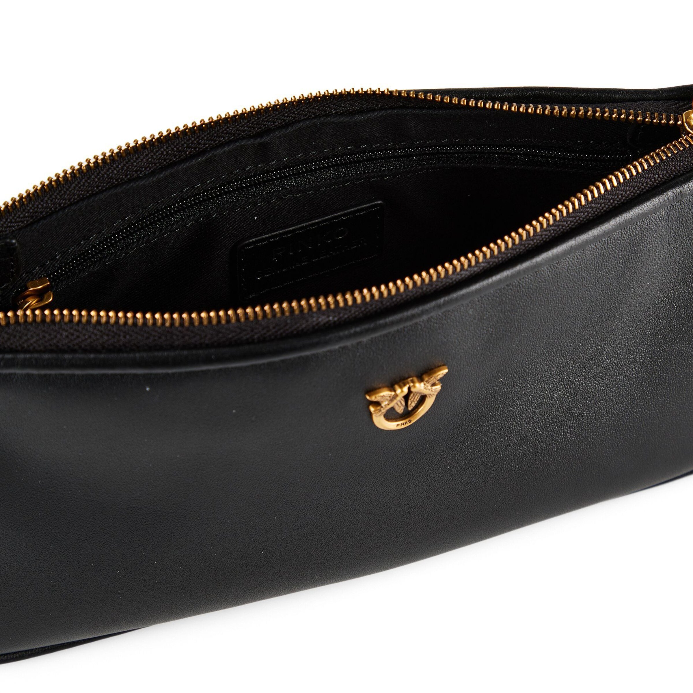 Borsa a tracolla 'Half Moon' di PINKO in nero