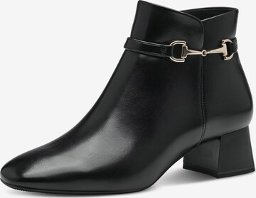 TAMARIS Ankle boots σε μαύρο: μπροστά