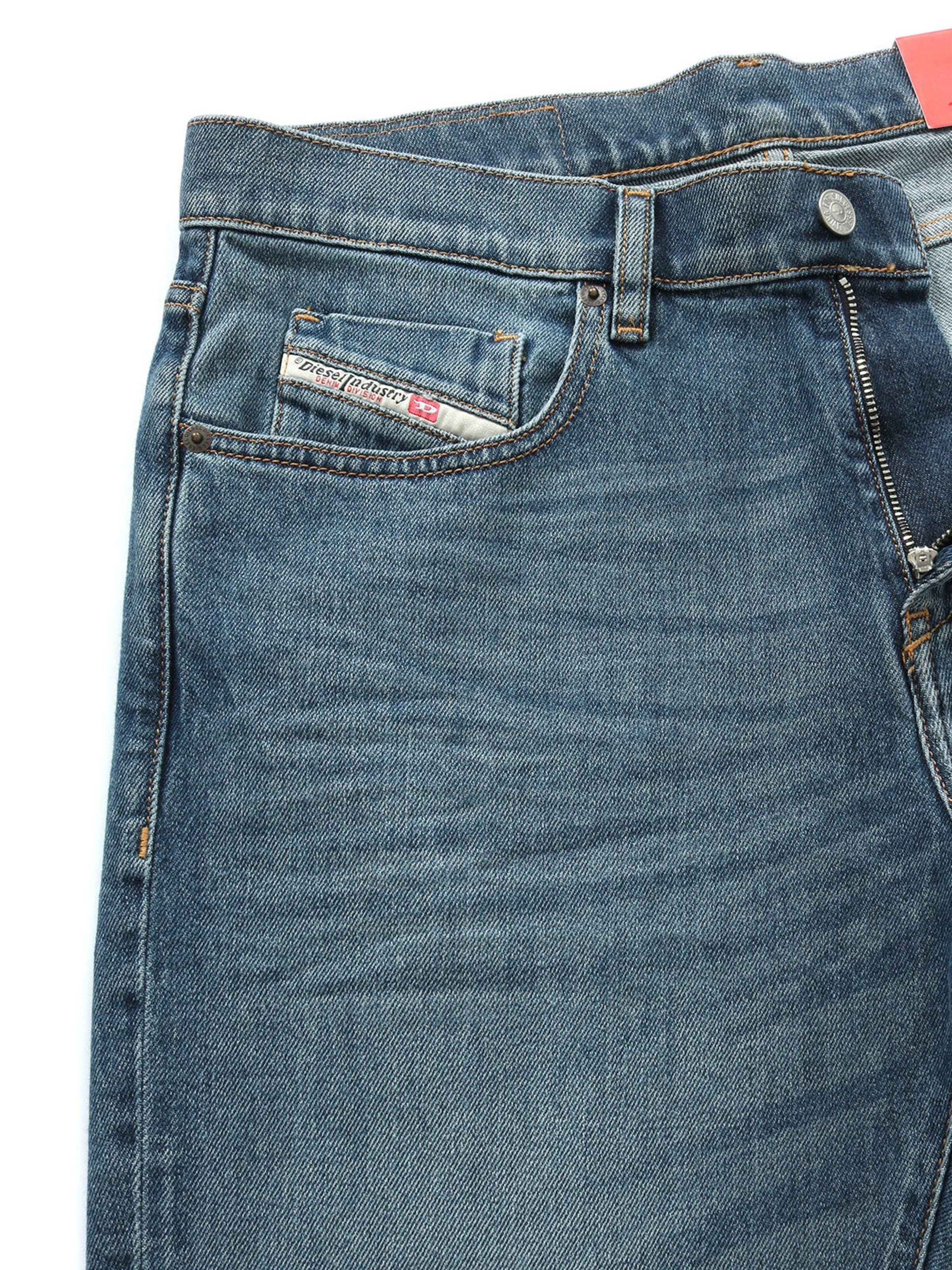 Coupe slim Jean 'D-STRUKT' DIESEL en bleu