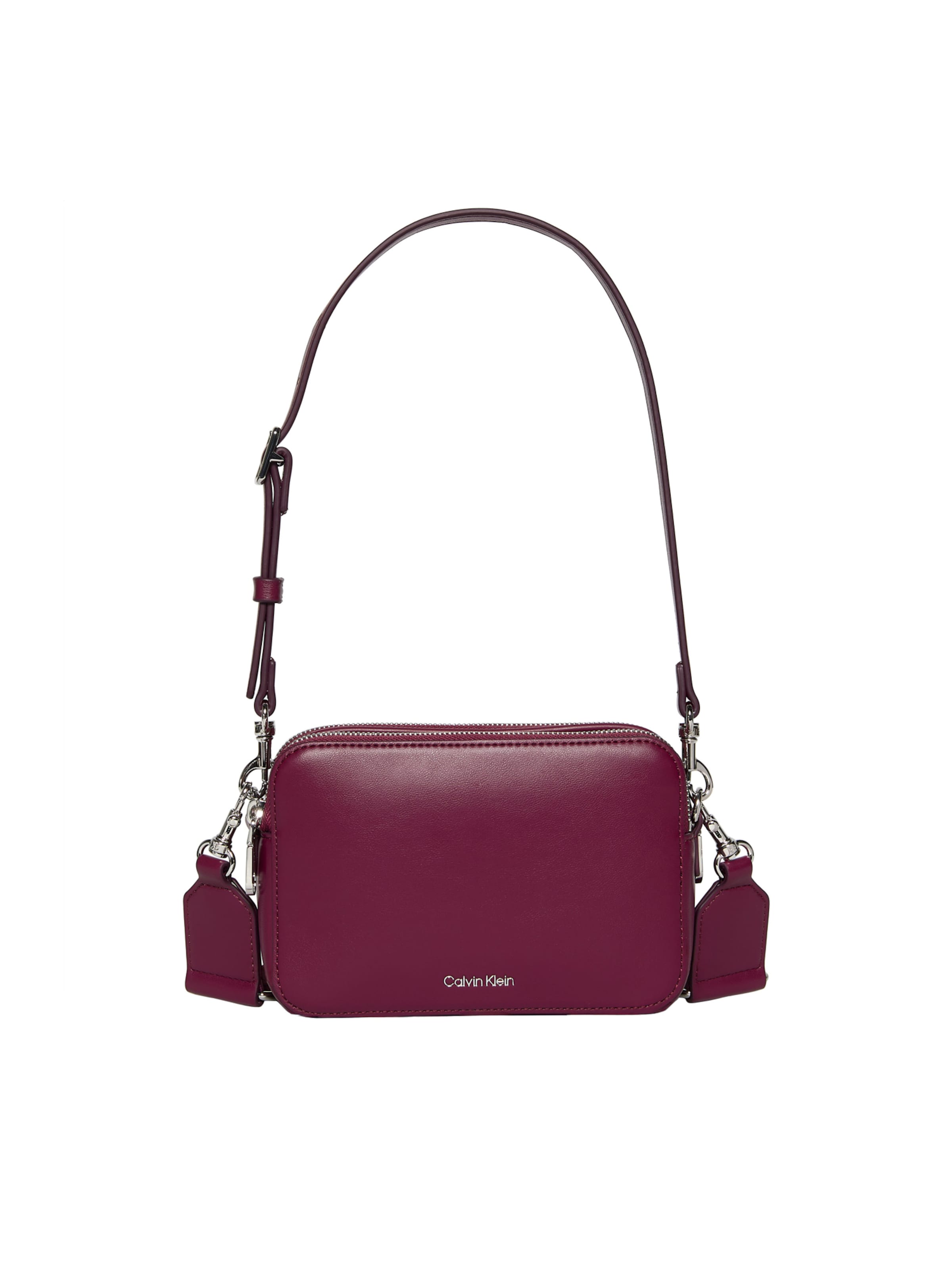 Calvin Klein Olkalaukku värissä vaaleanpunainen: etupuoli
