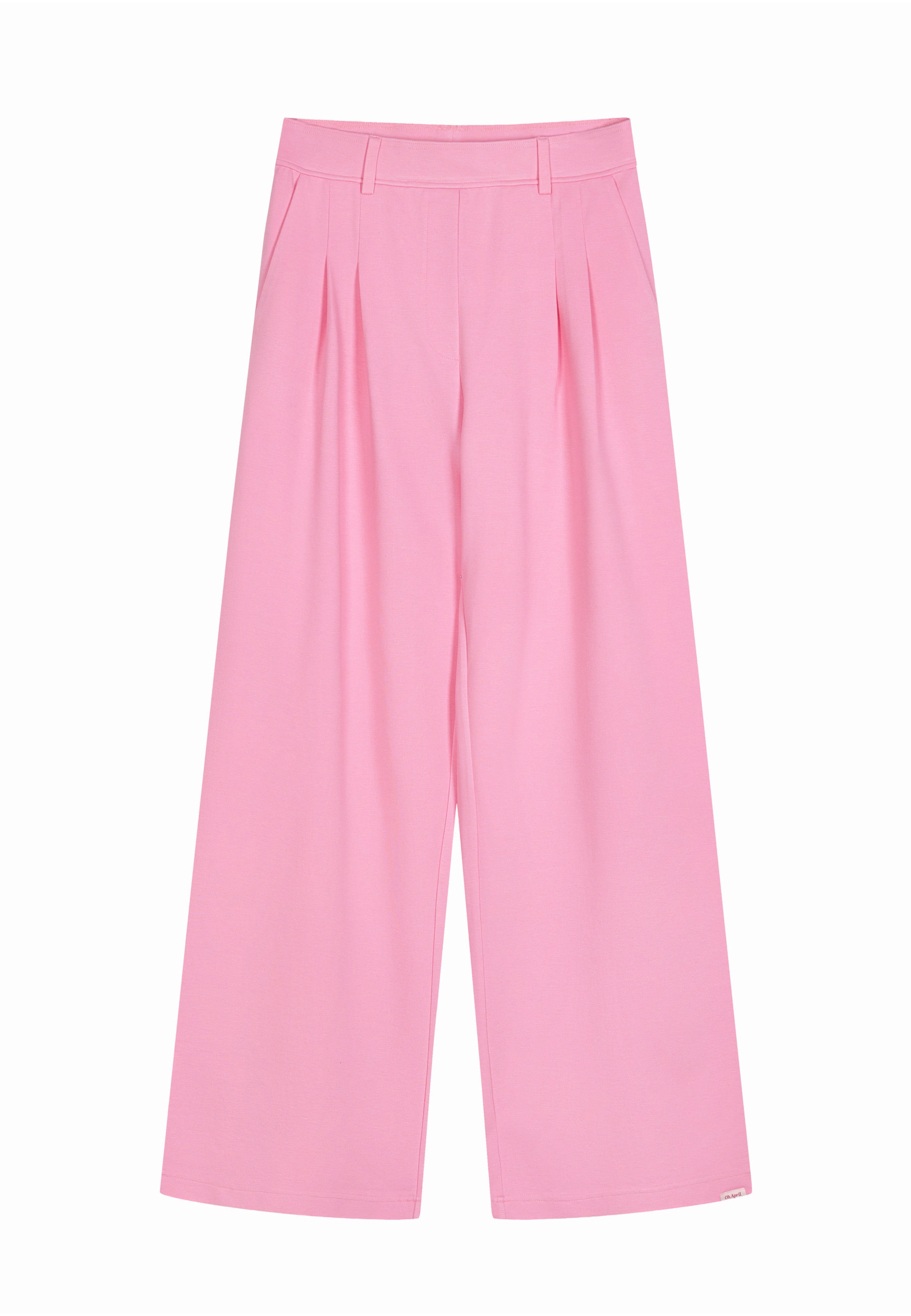 Regular Pantalon à pince 'Miri' OH APRIL en rose : devant