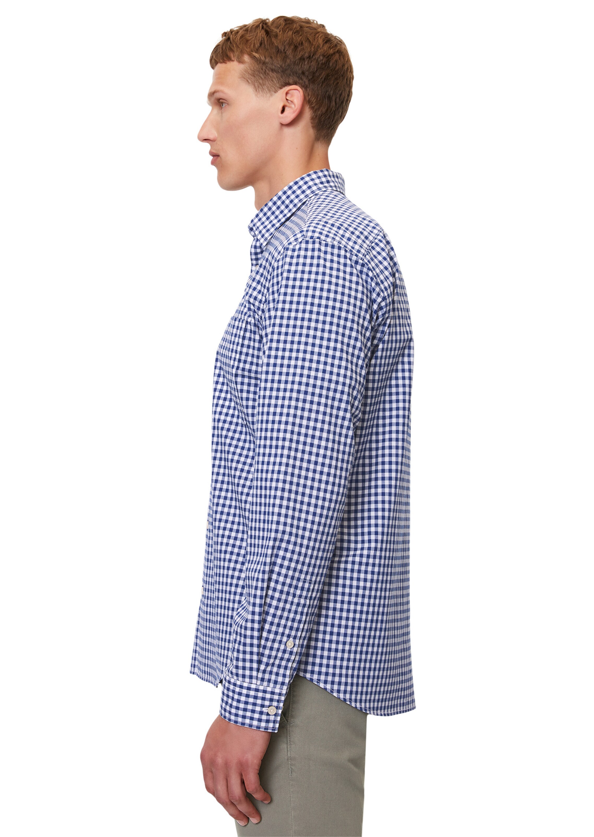 Marc O'Polo Rovný strih Košeľa - Modrá