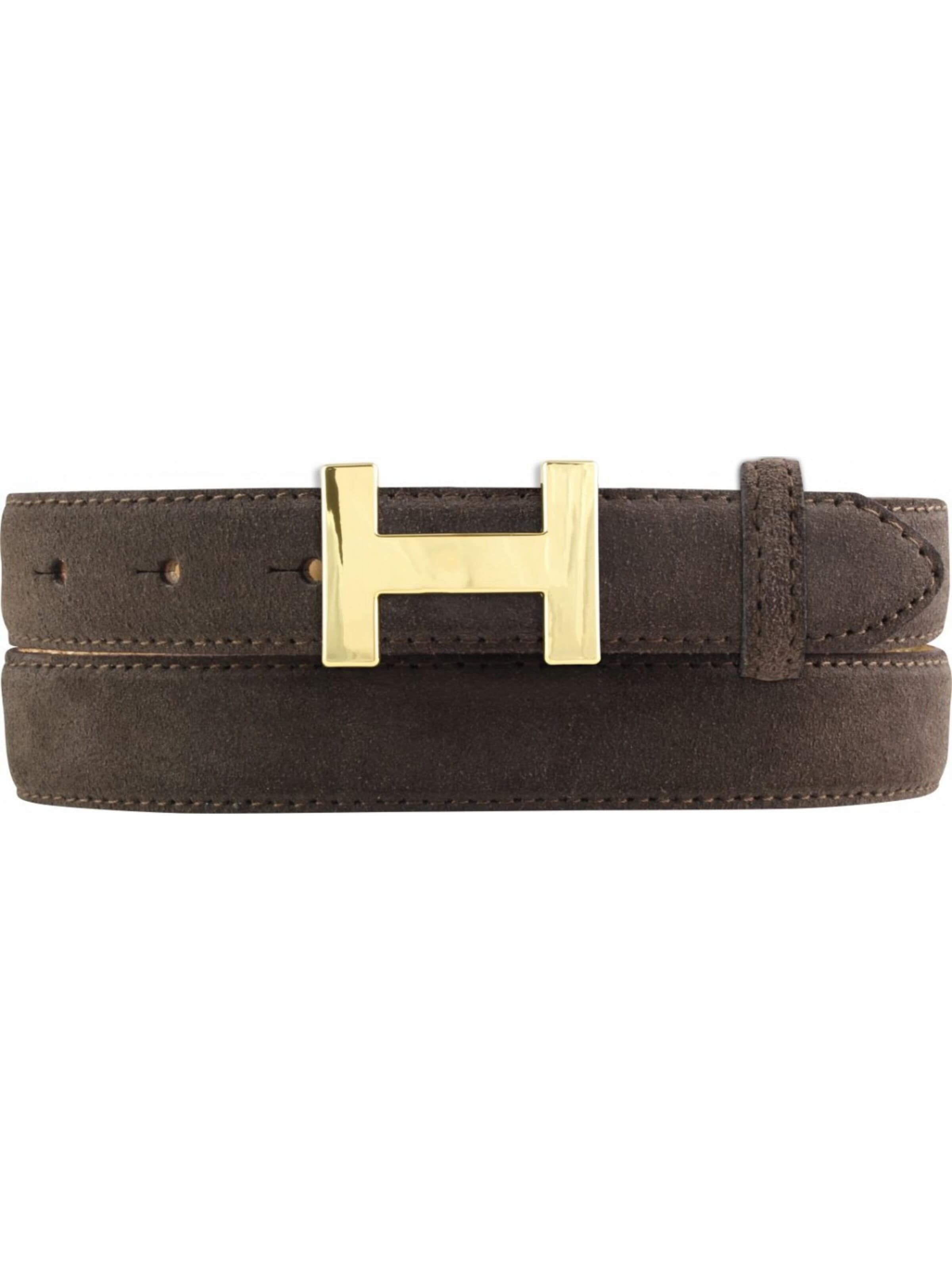 BELTINGER Belt 'Horus' in Brown: front