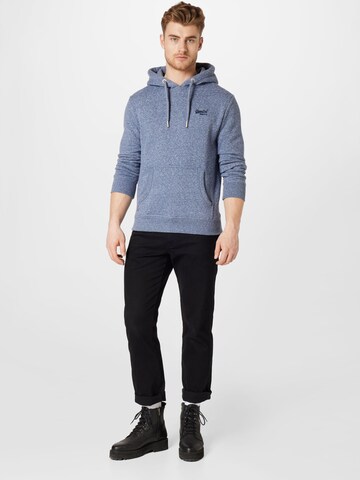 Sweat-shirt Superdry en bleu