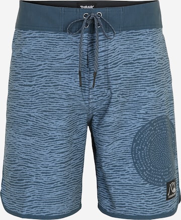 QUIKSILVER Boardshorts 'OG SCALLOP BLANK CANVAS 18' i blå: framsida