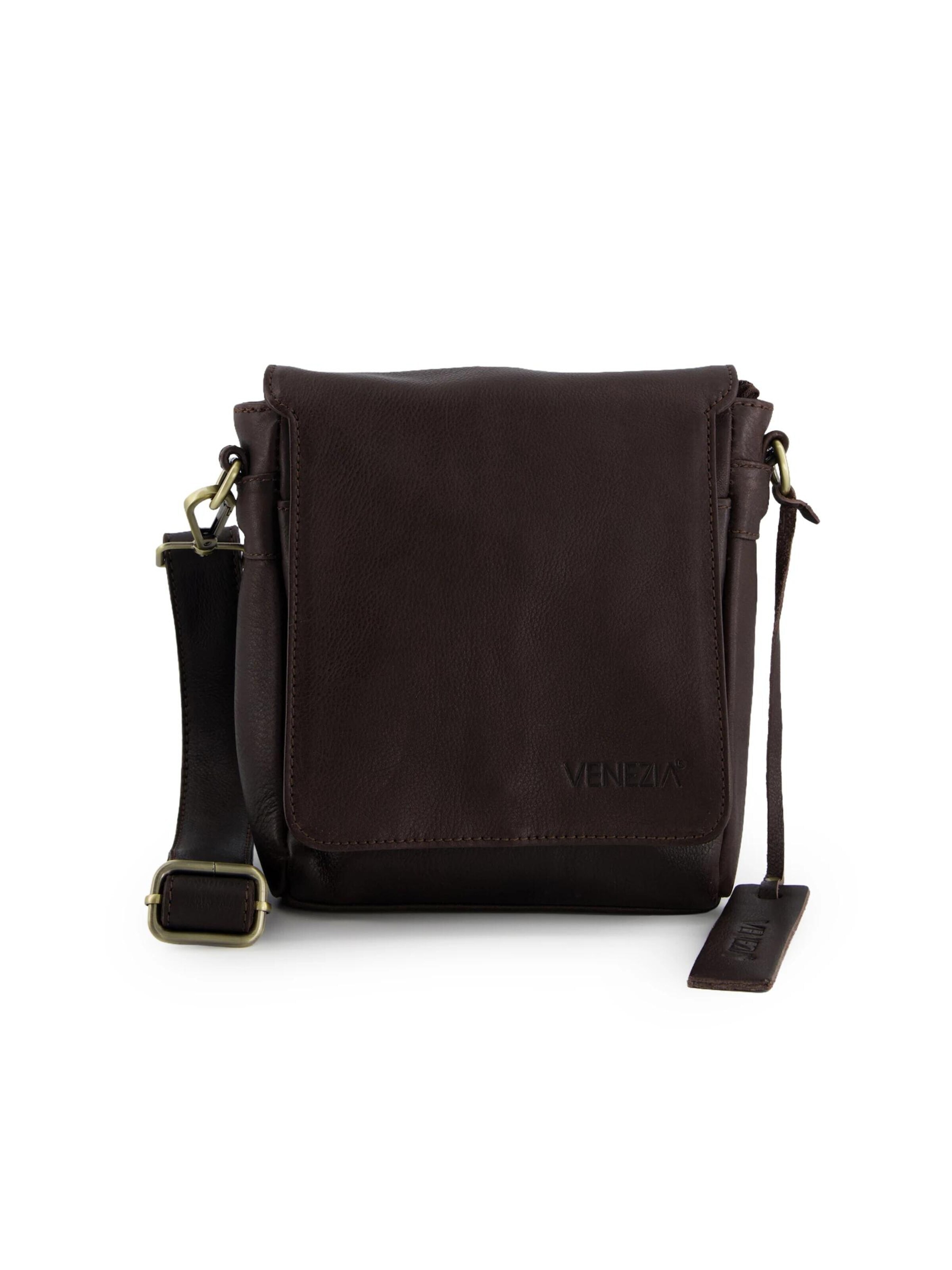 VENEZIA Crossbody bag 'Venezia' in Brown: front