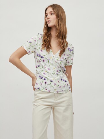 Vila Petite Shirt 'Holly' in Wit: voorkant