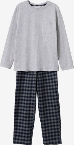 MANGO KIDS Pajamas 'Astro' in Blue: front