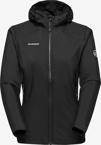 MAMMUT Outdoor Jacket in Black: front