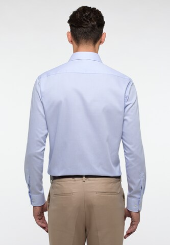 ETERNA Regular fit Button Up Shirt in Blue