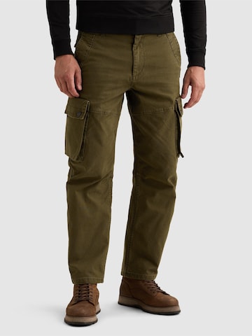 Loosefit Pantaloni 'Forhawk loose fit cargo pants' di PME Legend in verde: frontale