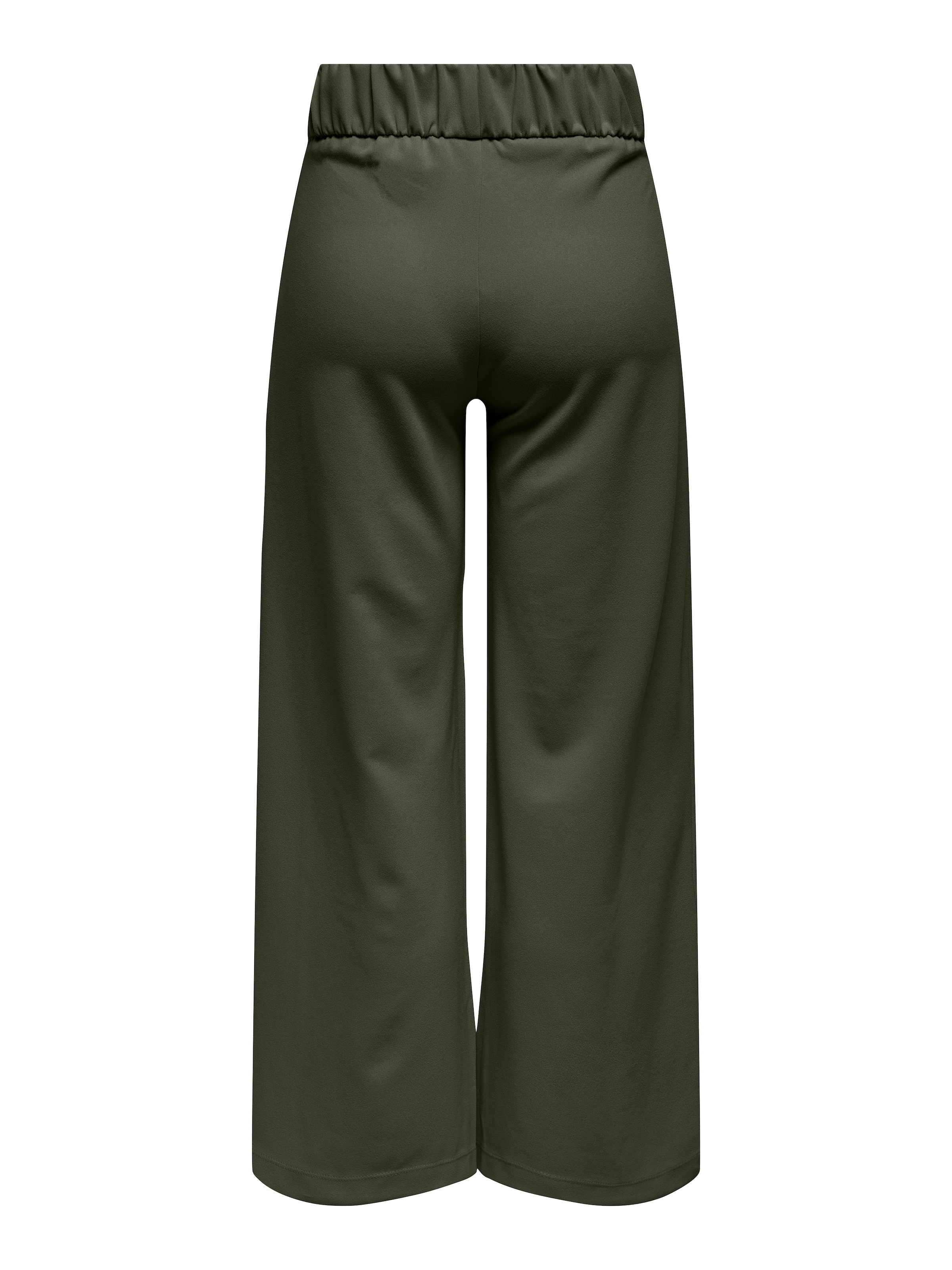 JDY Široke hlačnice Hlače z naborki 'JDYGEGGO' | zelena barva