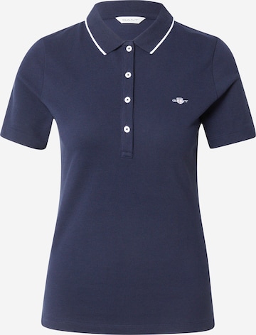 GANT - Camiseta en azul: frente