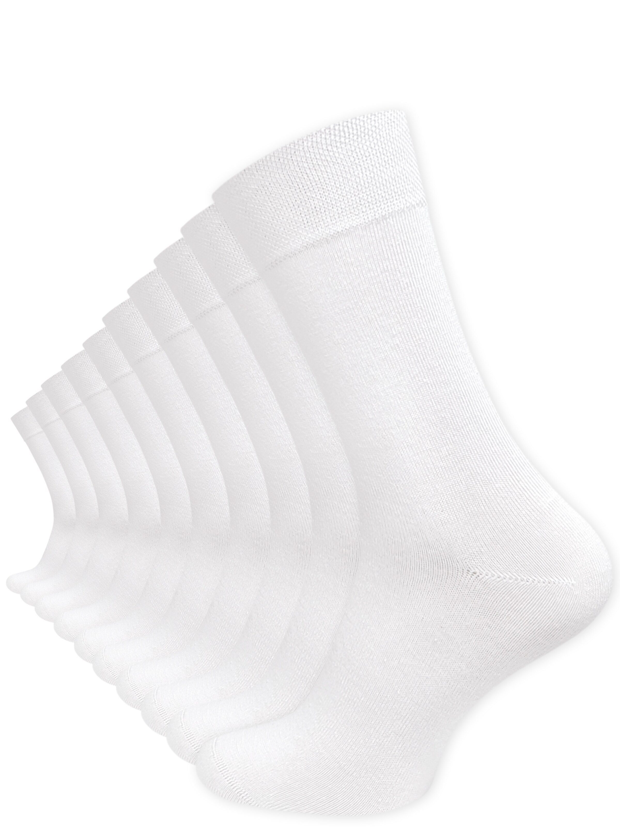 Cotton Prime Socken in Weiß: Vorderseite