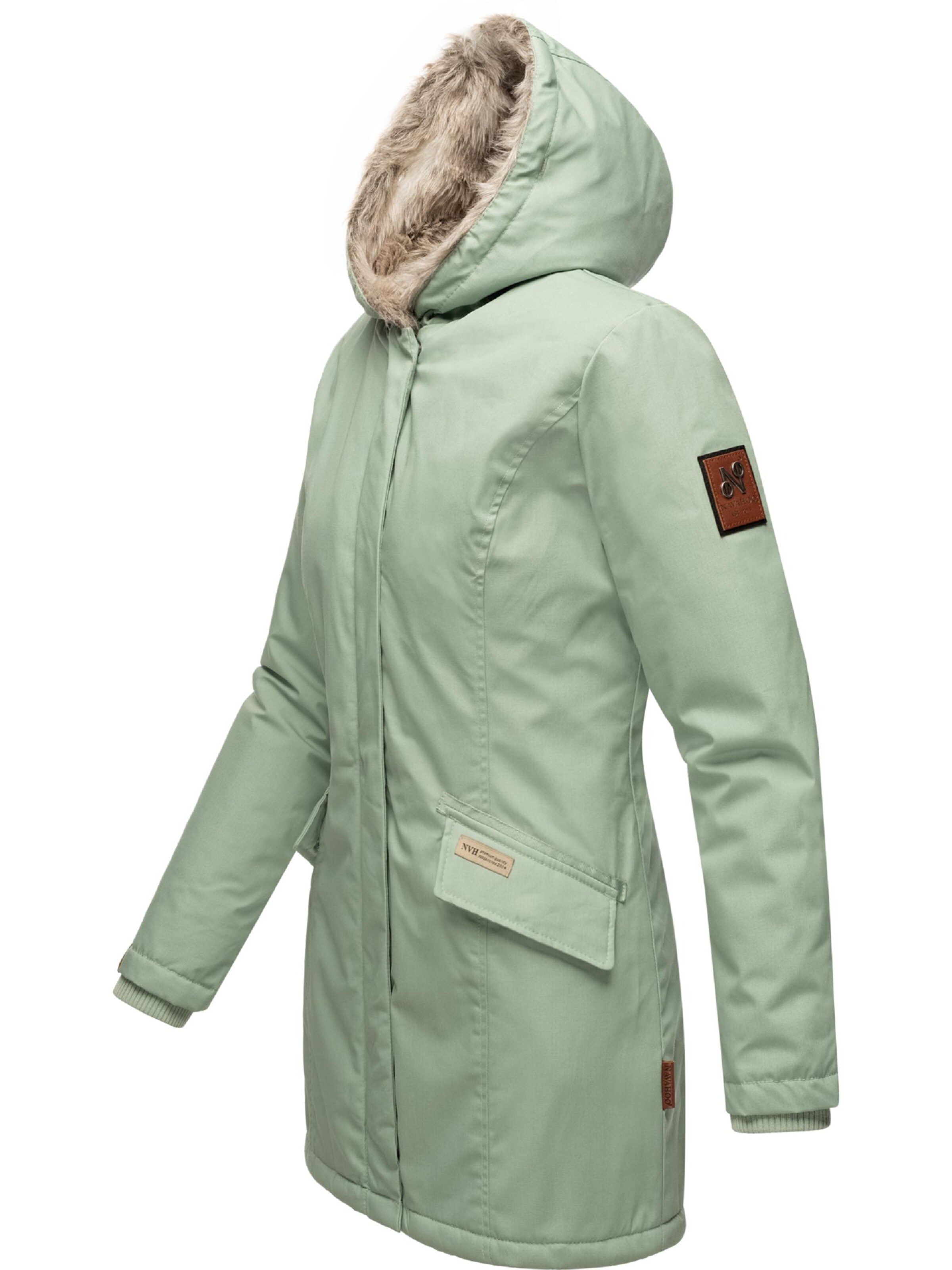 Manteau d’hiver 'Cristal' NAVAHOO en vert