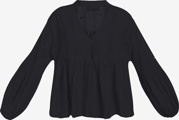 MYMO Blouse in Zwart: voorkant