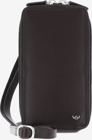 Protection pour Smartphone 'Polo' GOLDEN HEAD en marron : devant