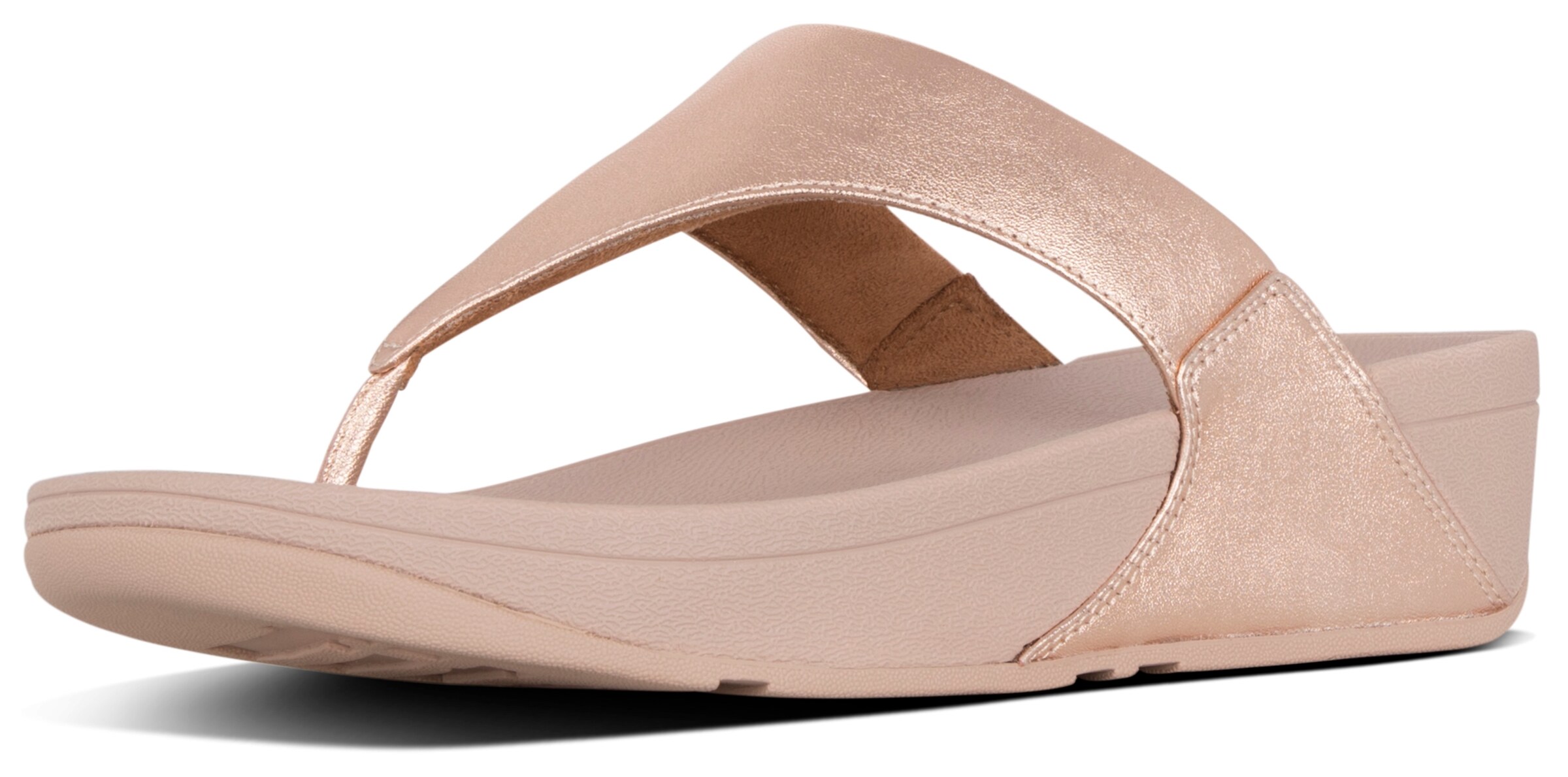 FitFlop Zehentrenner 'Dianette' in Gold: Vorderseite