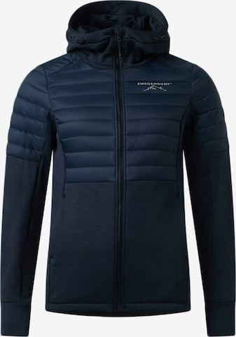 Veste outdoor 'Lofoten' SWEDEMOUNT en bleu : devant
