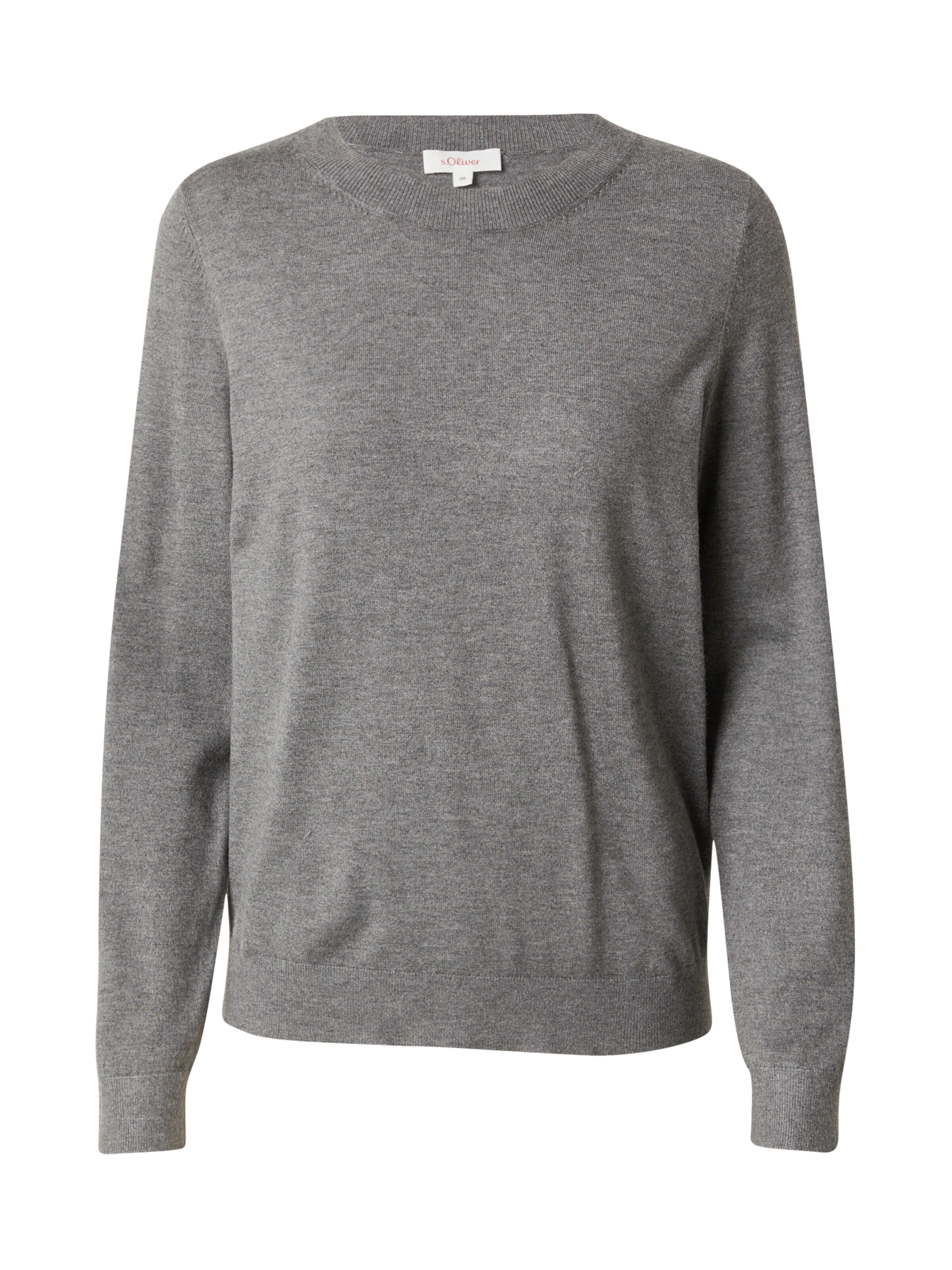 s.Oliver Pullover in Grau: Vorderseite