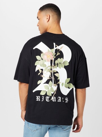 TOPMAN T-Shirt in Schwarz