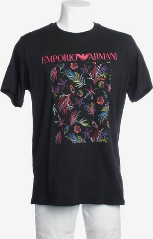 Emporio Armani Shirt in XXL in Black: front