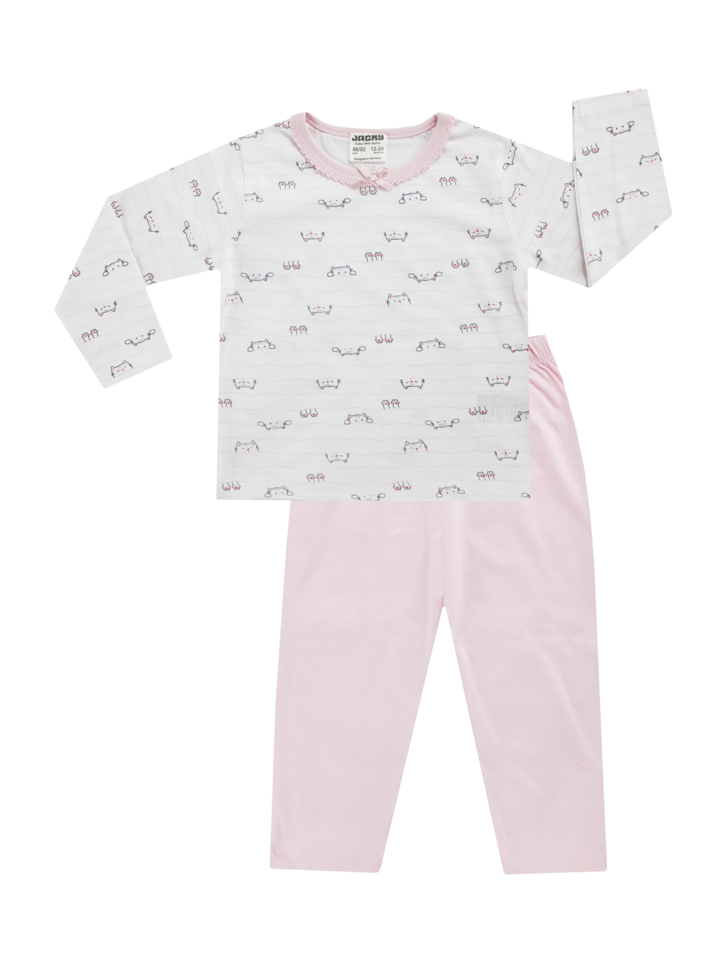 JACKY Pidžaama, värv roosa: eest vaates