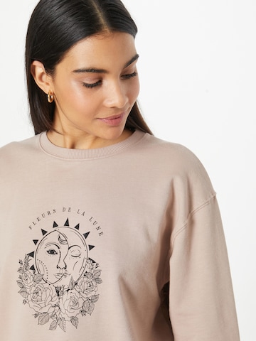 NEW LOOK Sweatshirt 'MYSTIC ' i brun