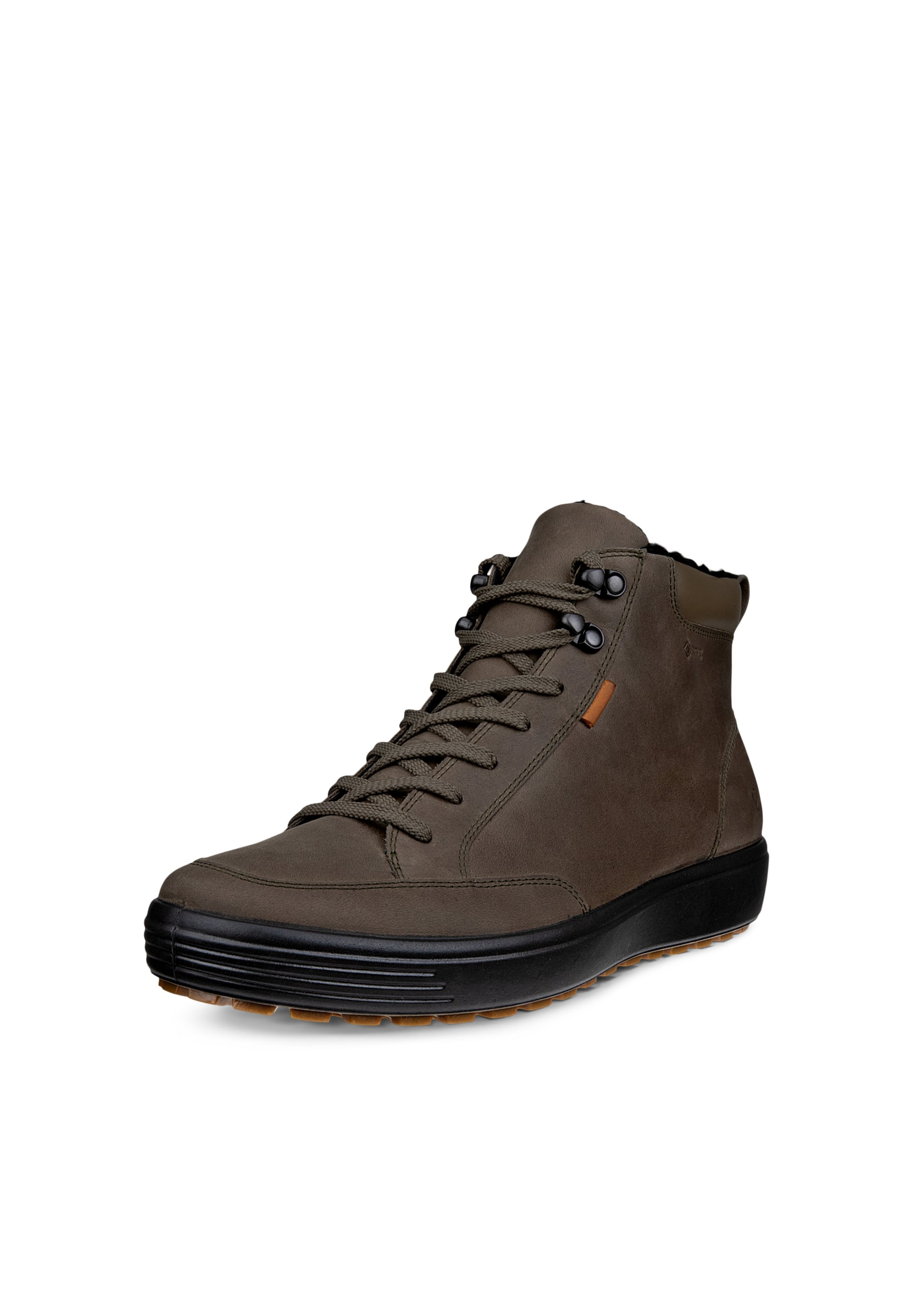 ECCO Schnürstiefel 'SOFT 7 TRED' in Braun: Vorderseite