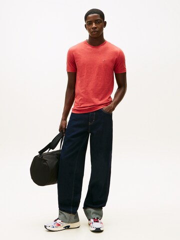 Tricou 'JASPE' de la Tommy Jeans pe roșu