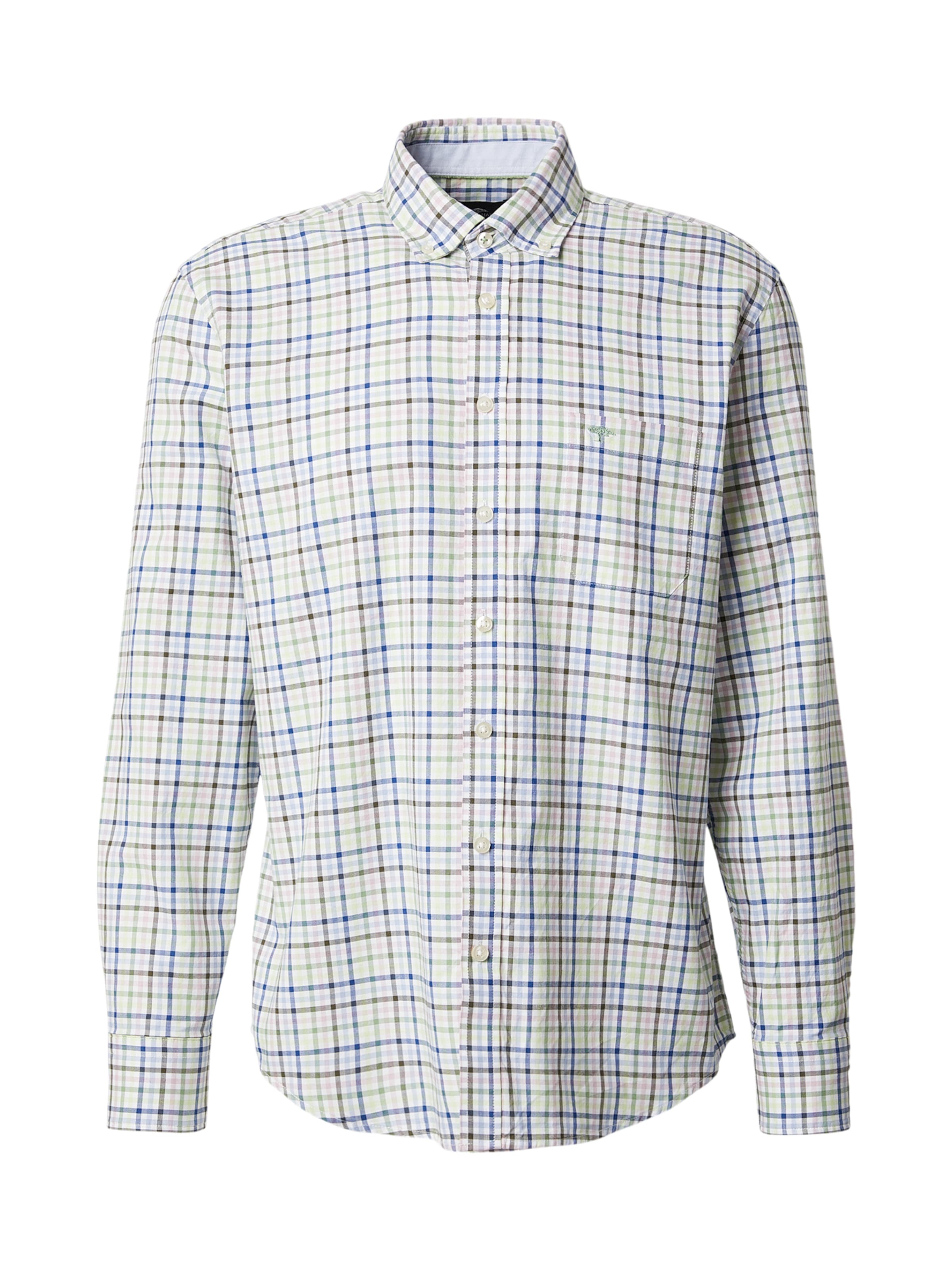 FYNCH-HATTON Klasický střih Košile – zelená: přední strana