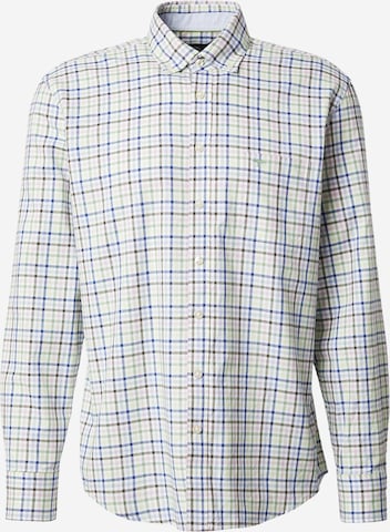 FYNCH-HATTON Regular Fit Paita värissä vihreä: etupuoli